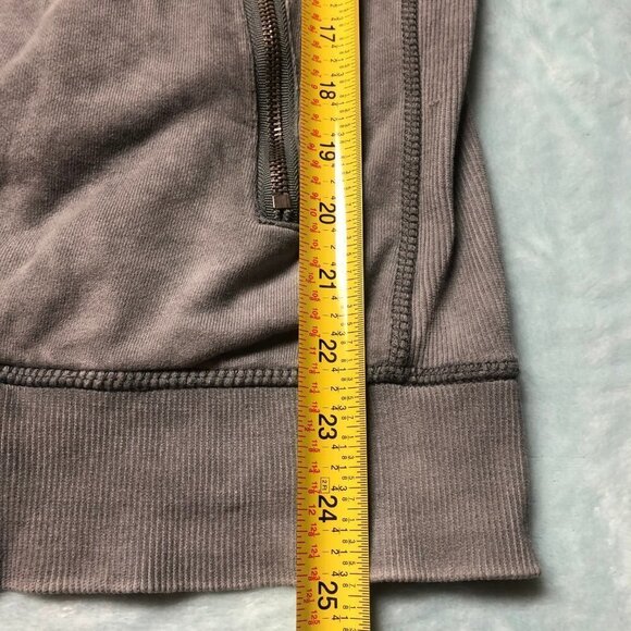 Buffalo David Bitton Distredded Grey Zip Up Lightweight Jacket Medium - Picture 8 of 11